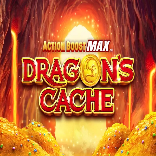 Try Action Boost Max Dragon's Cache slot by SpinPlay Games on winrolla-casino.net – logo image