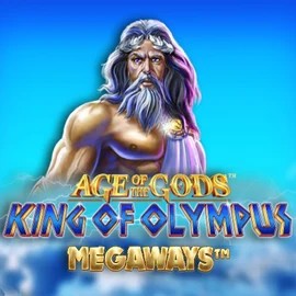 Age Of The Gods: King of Olympus Megaways casino game by Origins – featured logo at WinRolla Casino