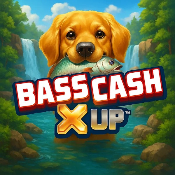 Bass Cash X UP casino game by Alchemy Gaming – featured logo at WinRolla Casino