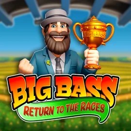 Big Bass Return to the Races slot icon by Pragmatic Play, available at WinRolla Casino