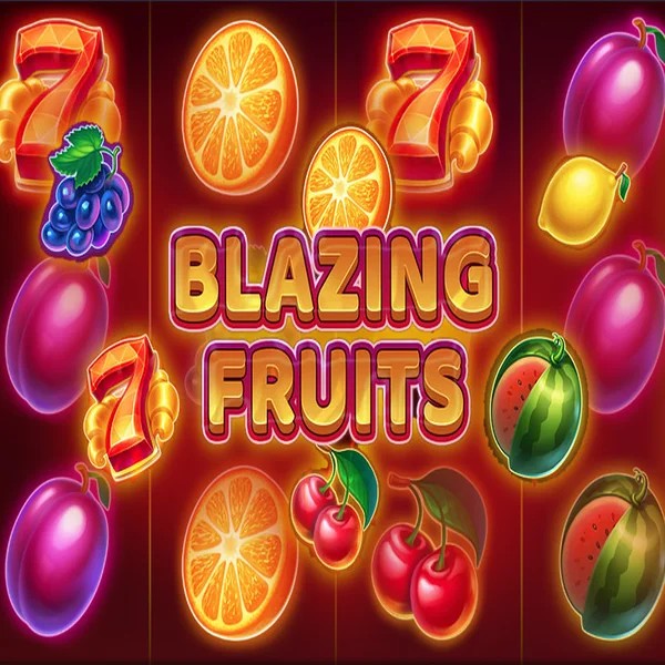 Blazing Fruits logo by Inbet Games WinRolla Casino