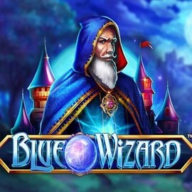 Blue Wizard logo – Slots by Quickspin at WinRolla Casino