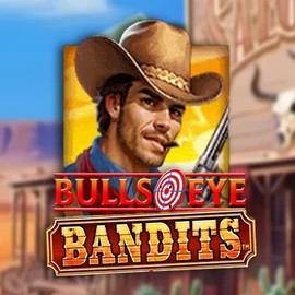 Bulls Eye Bandits logo – Slots by Origins at WinRolla Casino