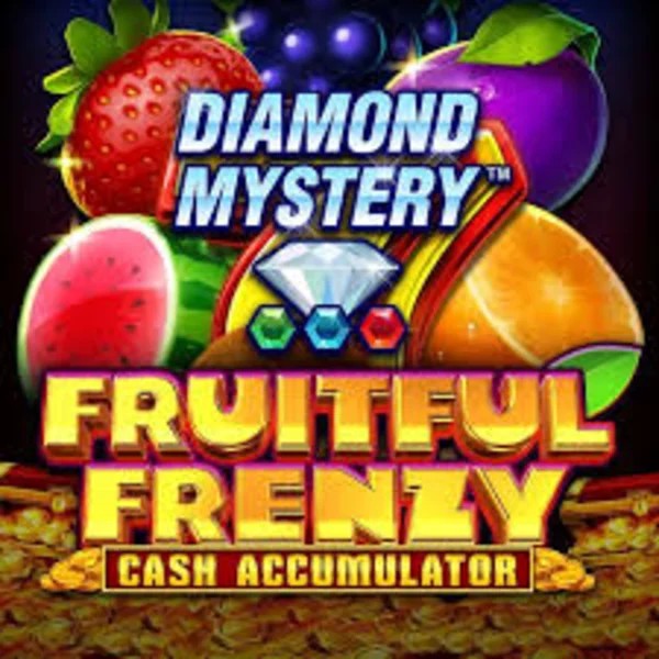 Diamond Mystery Fruitful Frenzy Cash Accumulator slot logo by Greentube at WinRolla Casino