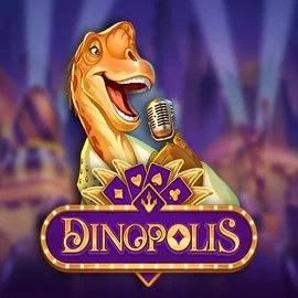 Dinopolis logo by Push Gaming at WinRolla Casino