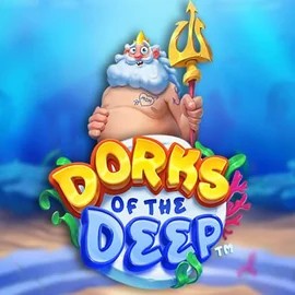 Dorks of the Deep online game logo by Hacksaw Gaming on winrolla-casino.net