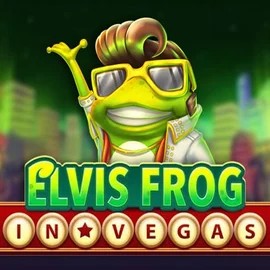 Elvis Frog In Vegas slot logo by BGAMING at WinRolla Casino