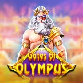 Official Slots logo: Gates of Olympus by Pragmatic Play at WinRolla Casino