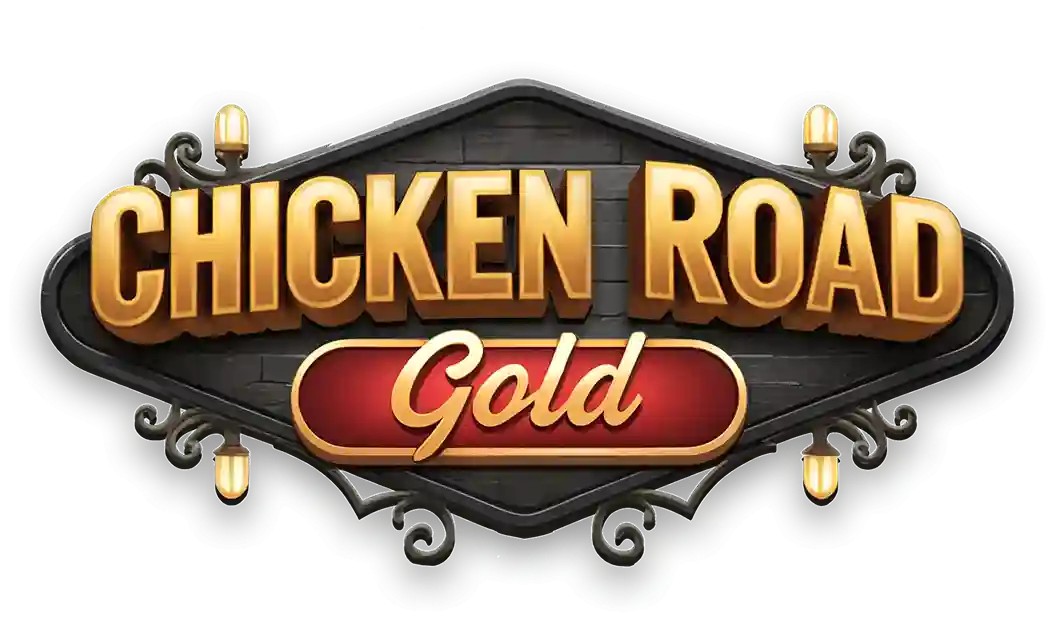Chicken Road Gold online game logo by InOut on winrolla-casino.net