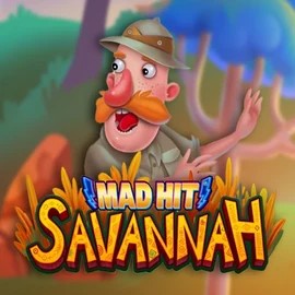 Mad Hit Savannah by RubyPlay, showcased at winrolla-casino.net – game logo