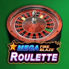 Mega Fire Blaze Roulette logo by Playtech at WinRolla Casino