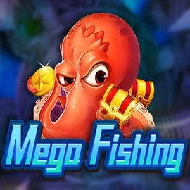 Mega Fishing online game logo by TaDa Gaming on winrolla-casino.net