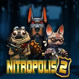 Nitropolis 2 logo – Slots by ELK Studios at WinRolla Casino