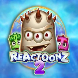 Reactoonz 2 game by Play'n GO – logo hosted on WinRolla Casino