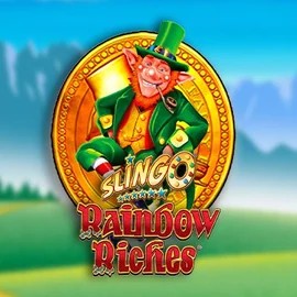 Slingo Rainbow Riches slot icon by Gaming Realms, available at WinRolla Casino